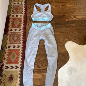 Gymshark leggings and sports bra set